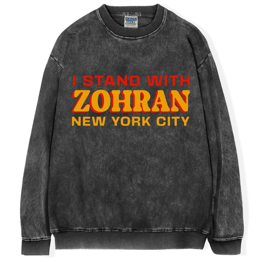 I Stand With Zohran T-shirt/Sweatshirt