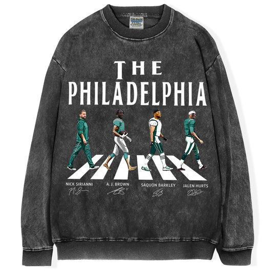 The Philadelphia Walking Road Signatures T-Shirt/Sweatshirt