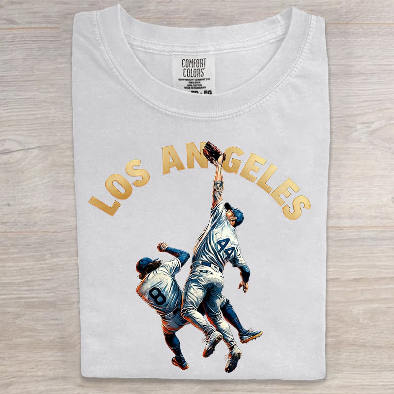 LA World Series Champions Women's Printed T-shirt