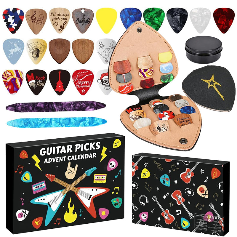 🎁Christmas Gift 50% OFF🎸Guitar Picks Advent Calendar 2025