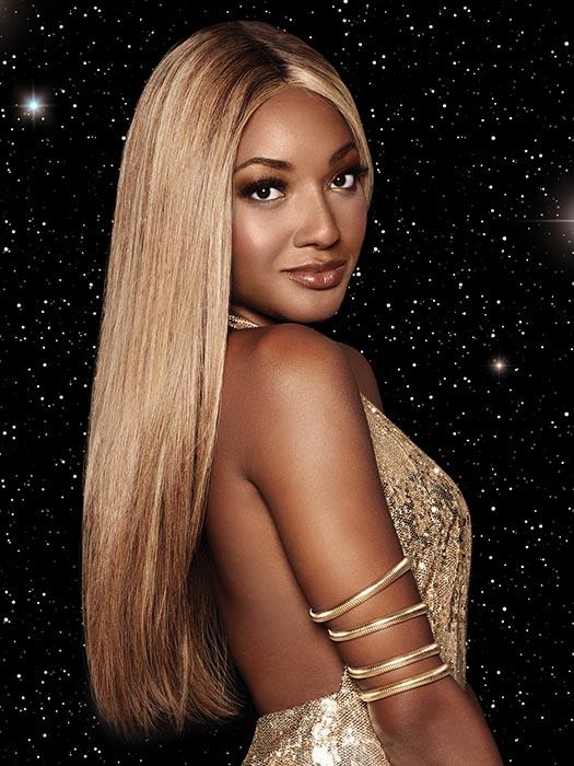 Glamour and More | Remy Human Hair Lace Front Wig (Hand-Tied)