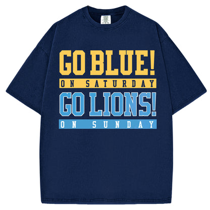 Detroit Football Unisex T-Shirt/Sweatshirt