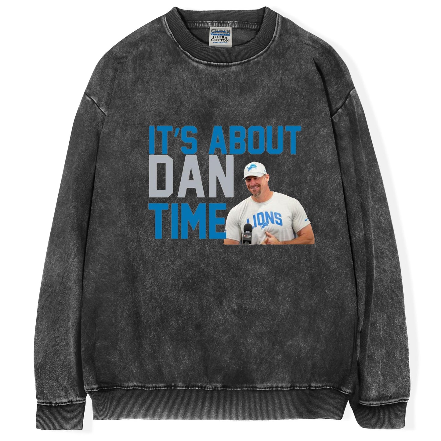 Detroit Football It’s About Dan Time Dan Campbell T-Shirt/Sweatshirt