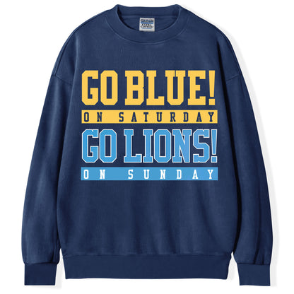 Detroit Football Unisex T-Shirt/Sweatshirt