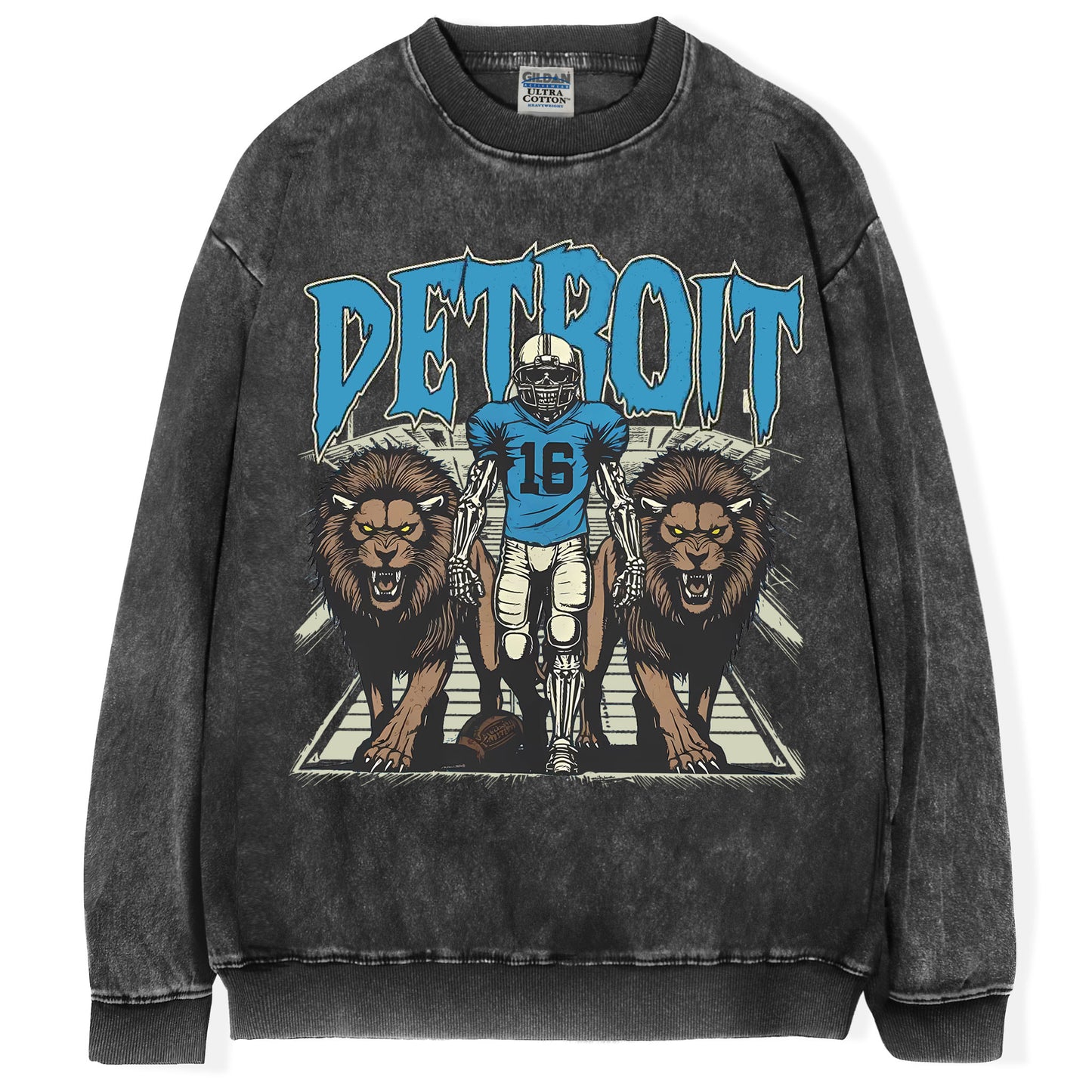 Vintage Detroit Football T-shirt/Sweatshirt
