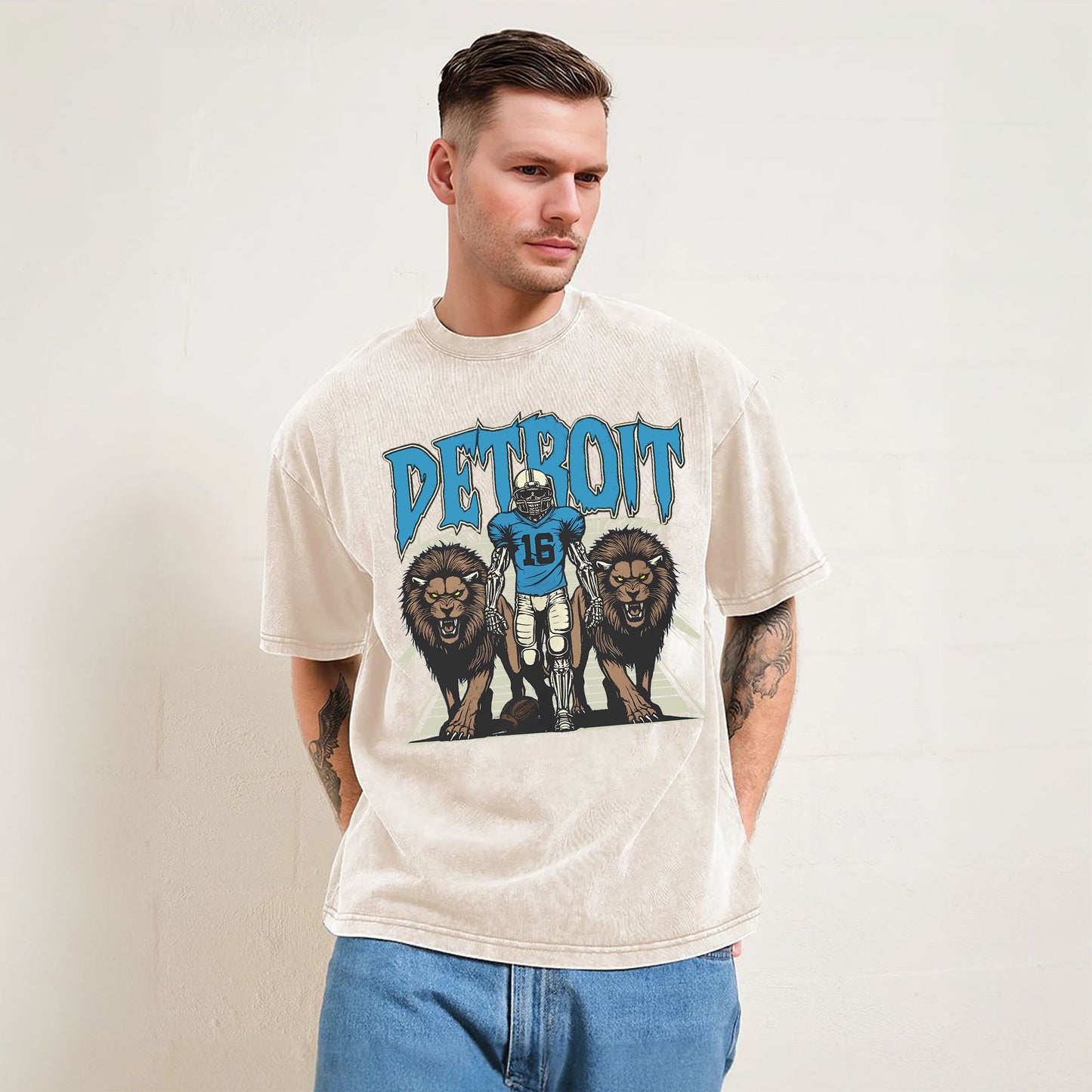Vintage Detroit Football T-shirt/Sweatshirt