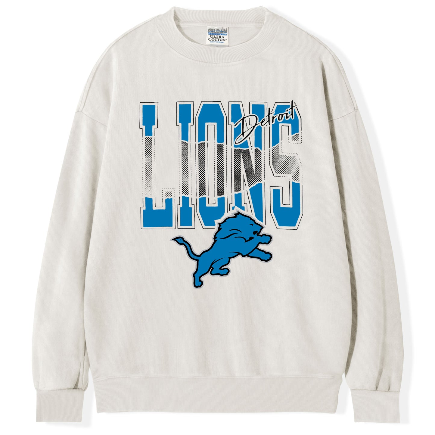 Detroit Football Vintage Style T-shirt/Sweatshirt