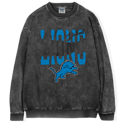 Detroit Football Vintage Style T-shirt/Sweatshirt