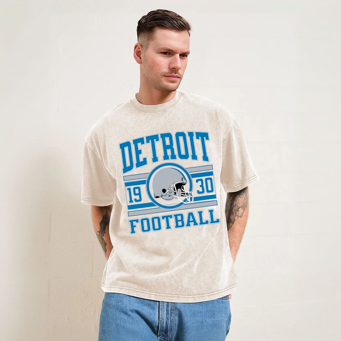 Vintage Detroit Football T-Shirt/Sweatshirt