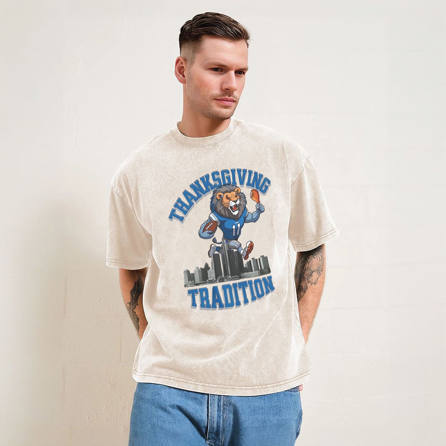 Detroit Lions Thanksgiving Game Day Tradition T-shirt/Sweatshirt