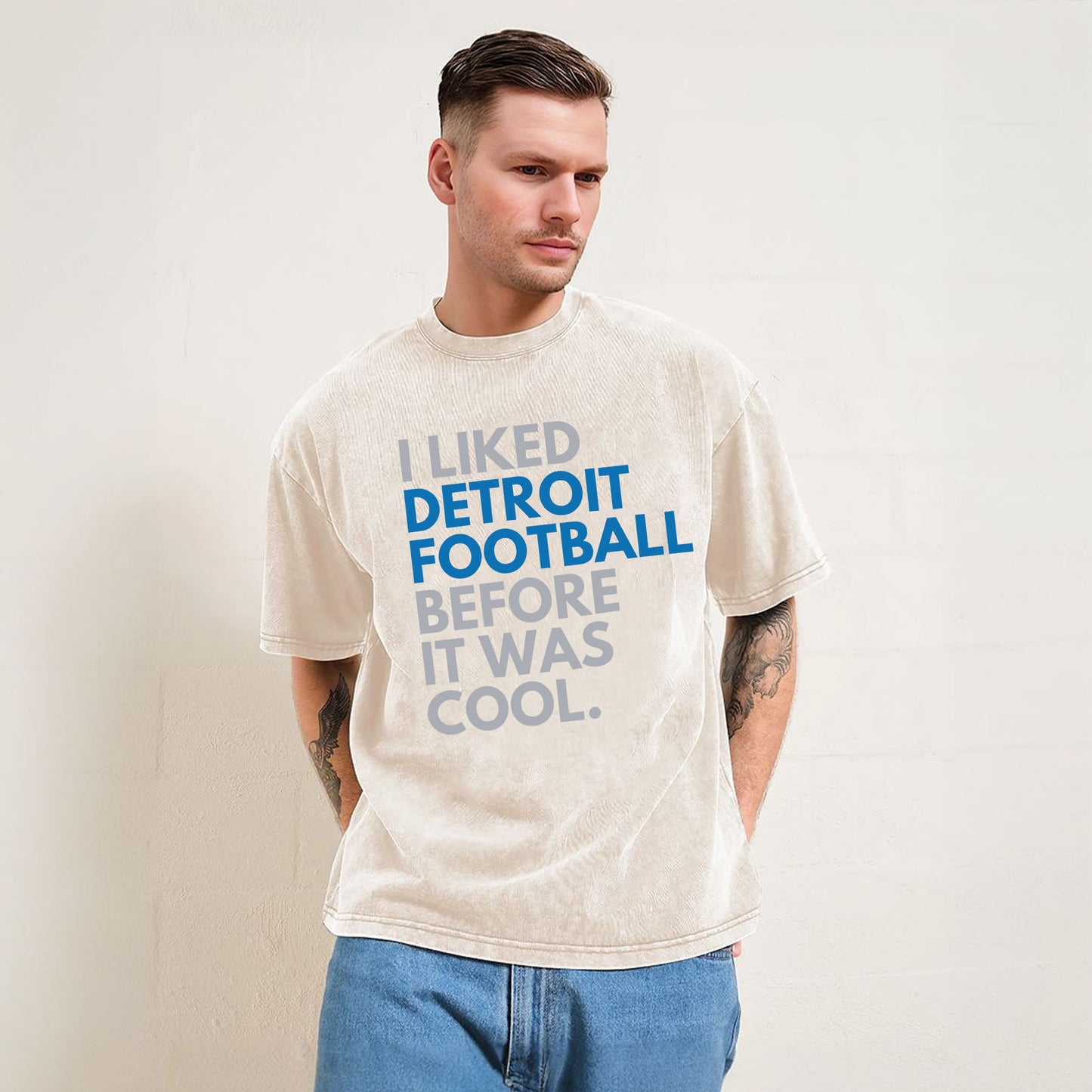Lions Fan Before It Was Cool Detroit Lions T-Shirt/Sweatshirt