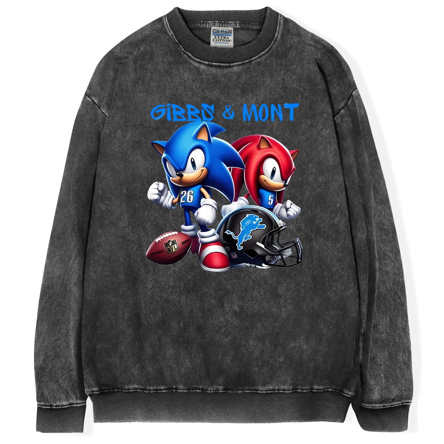 Sonic and Knuckles Tshirt, Detroit Football Sweatshirt