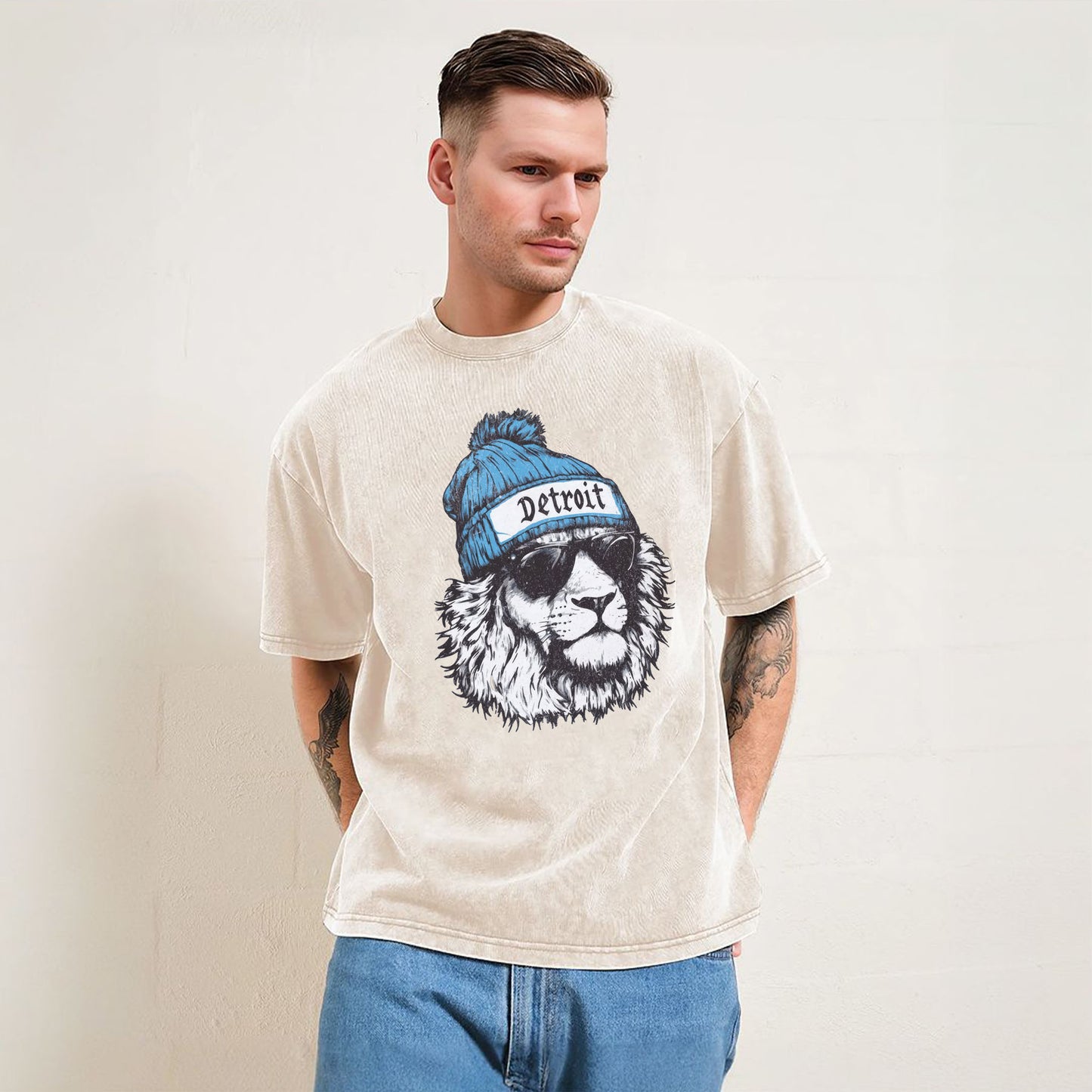 Vintage Detroit Football Trendy Fan Gifts for Game Day T-shirt/Sweatshirt