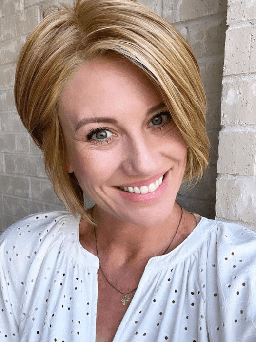 Straight Up With a Twist | HF Synthetic Lace Front Wig (Mono Top)