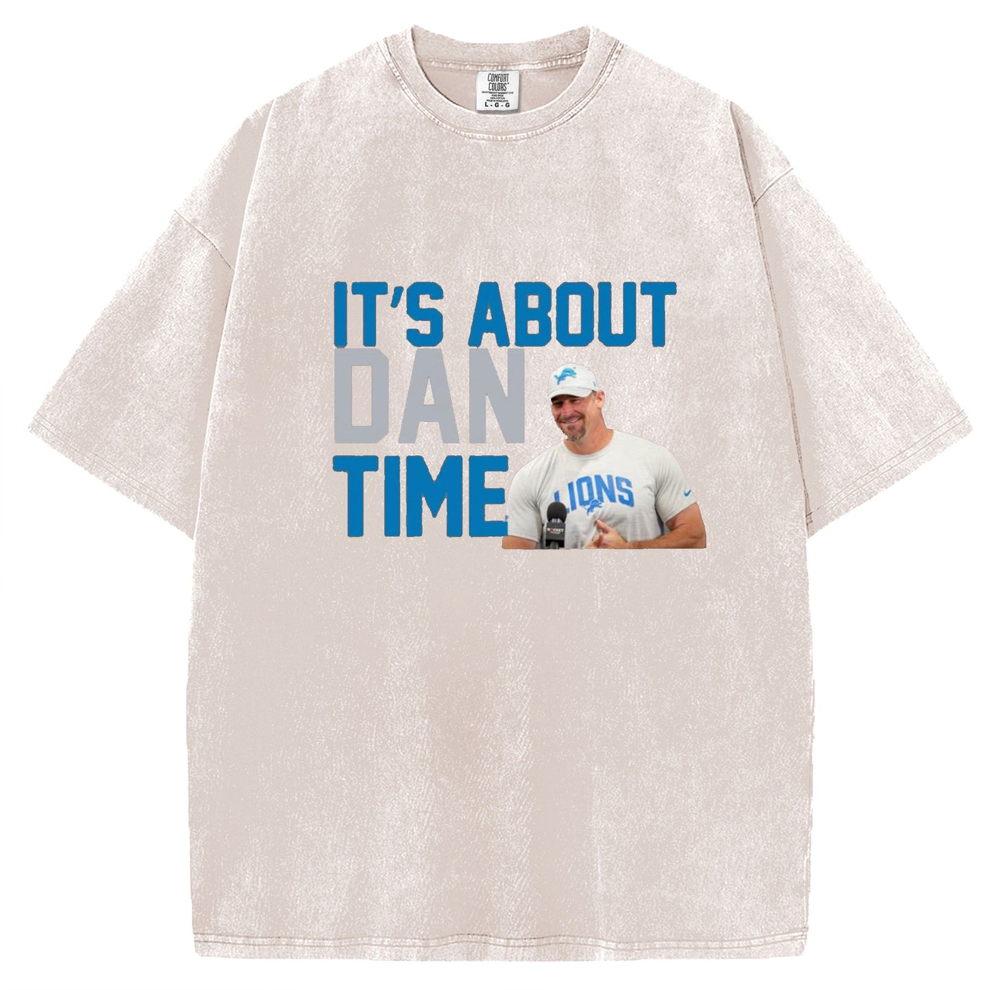 Detroit Football It’s About Dan Time Dan Campbell T-Shirt/Sweatshirt