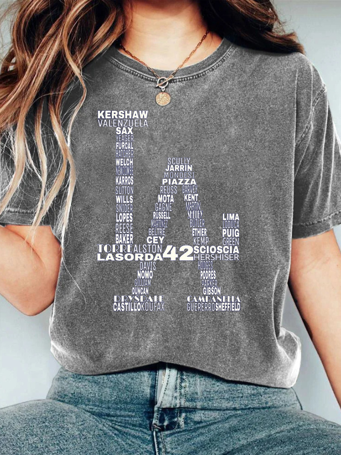 Los Angeles Baseball T-Shirt
