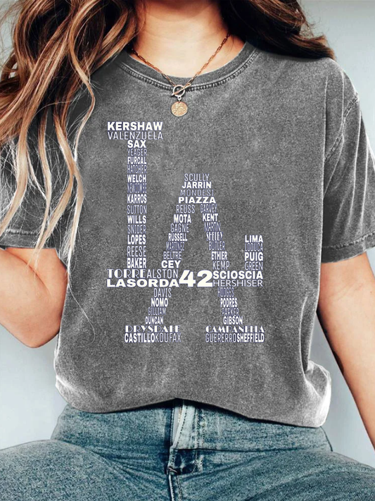 Los Angeles Baseball T-Shirt