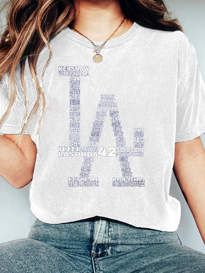 Los Angeles Baseball T-Shirt