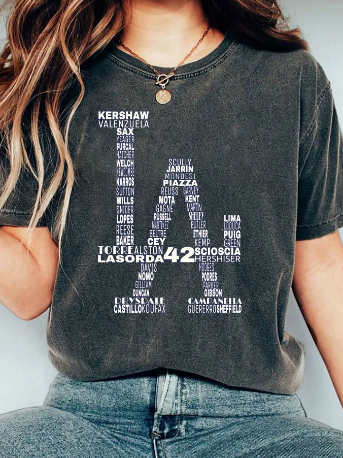 Los Angeles Baseball T-Shirt