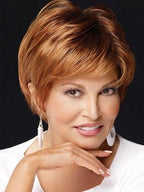 Fluffy Curls Hair Oblique Bangs Short Hair