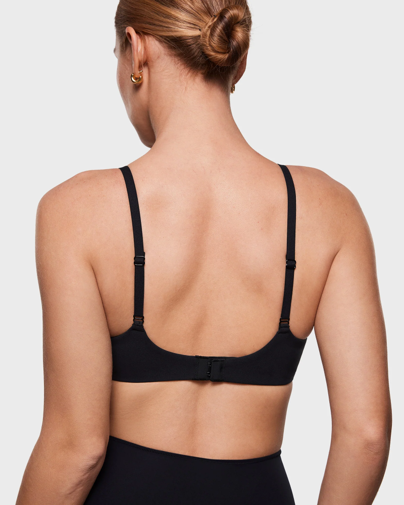 Plus Balconette Bra - Lightly Padded Underwire Sexy Tshirt Demi Bras