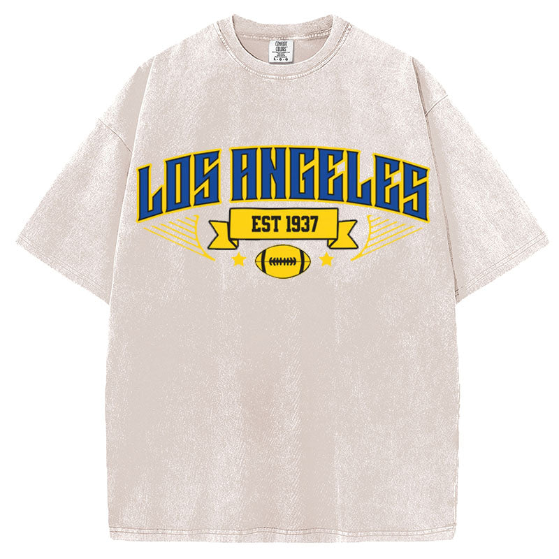 Vintage Los Angeles Football Sweatshirt - Rams Comfort Colors Football T-Shirt