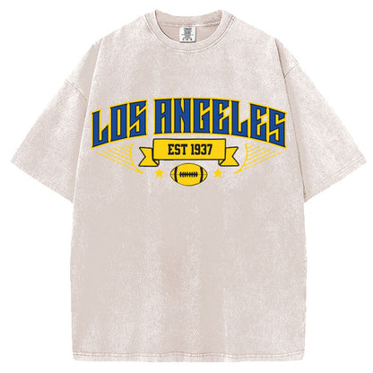 Vintage Los Angeles Football Sweatshirt - Rams Comfort Colors Football T-Shirt