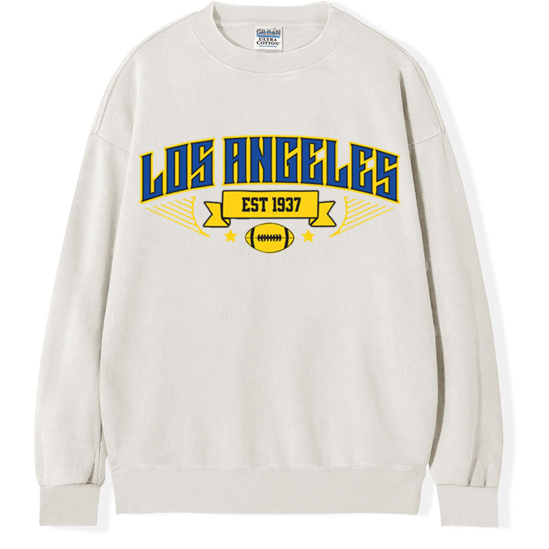 Vintage Los Angeles Football Sweatshirt - Rams Comfort Colors Football T-Shirt