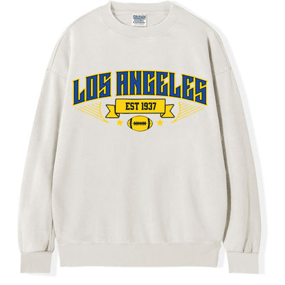 Vintage Los Angeles Football Sweatshirt - Rams Comfort Colors Football T-Shirt