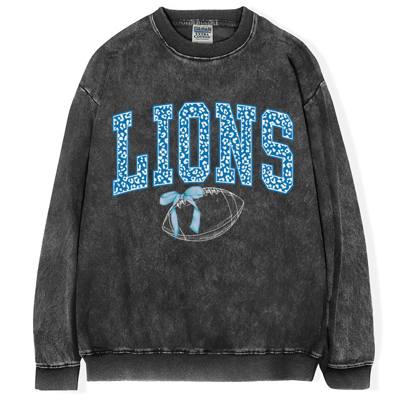 Lions Football Sweatshirt/T-Shirt,Detroit Fan Gift