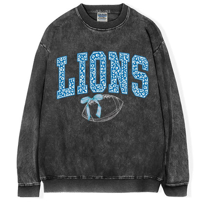 Lions Football Sweatshirt/T-Shirt,Detroit Fan Gift