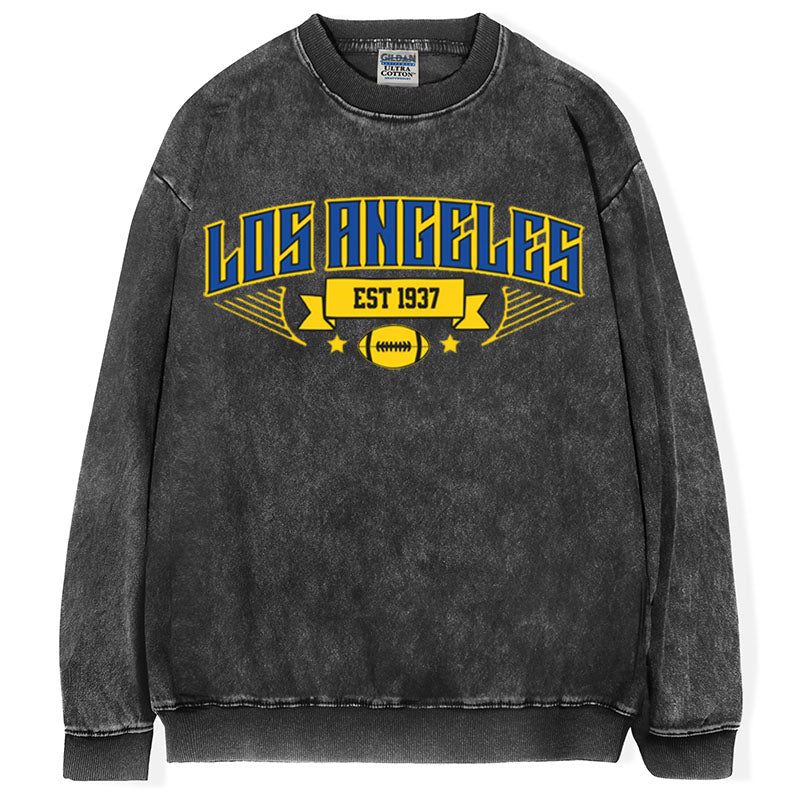 Vintage Los Angeles Football Sweatshirt - Rams Comfort Colors Football T-Shirt