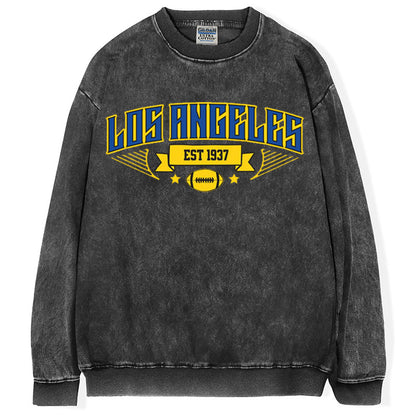Vintage Los Angeles Football Sweatshirt - Rams Comfort Colors Football T-Shirt