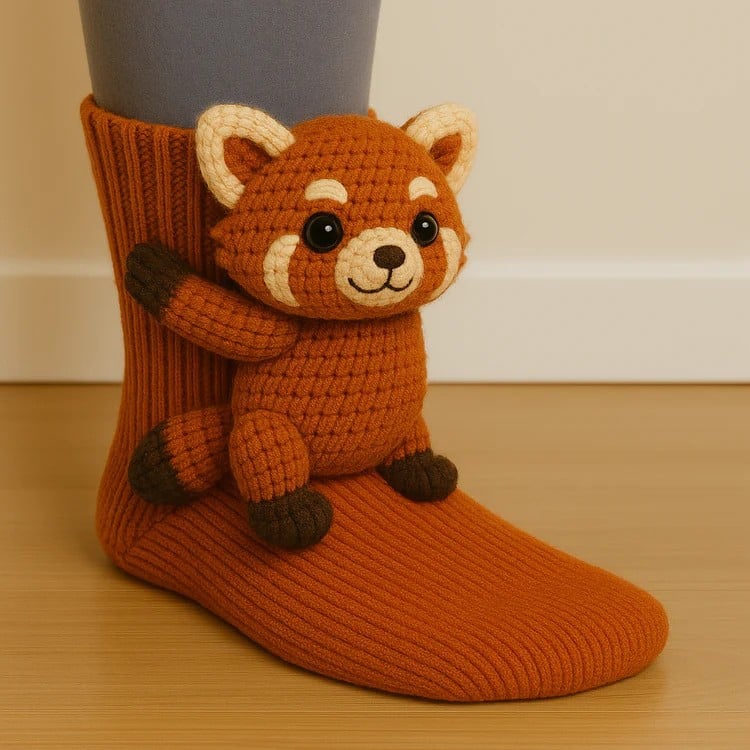 🎁Cosy 3D Knit Animal Socks, Cute & Comfy for You or a Lovely Gift 💝