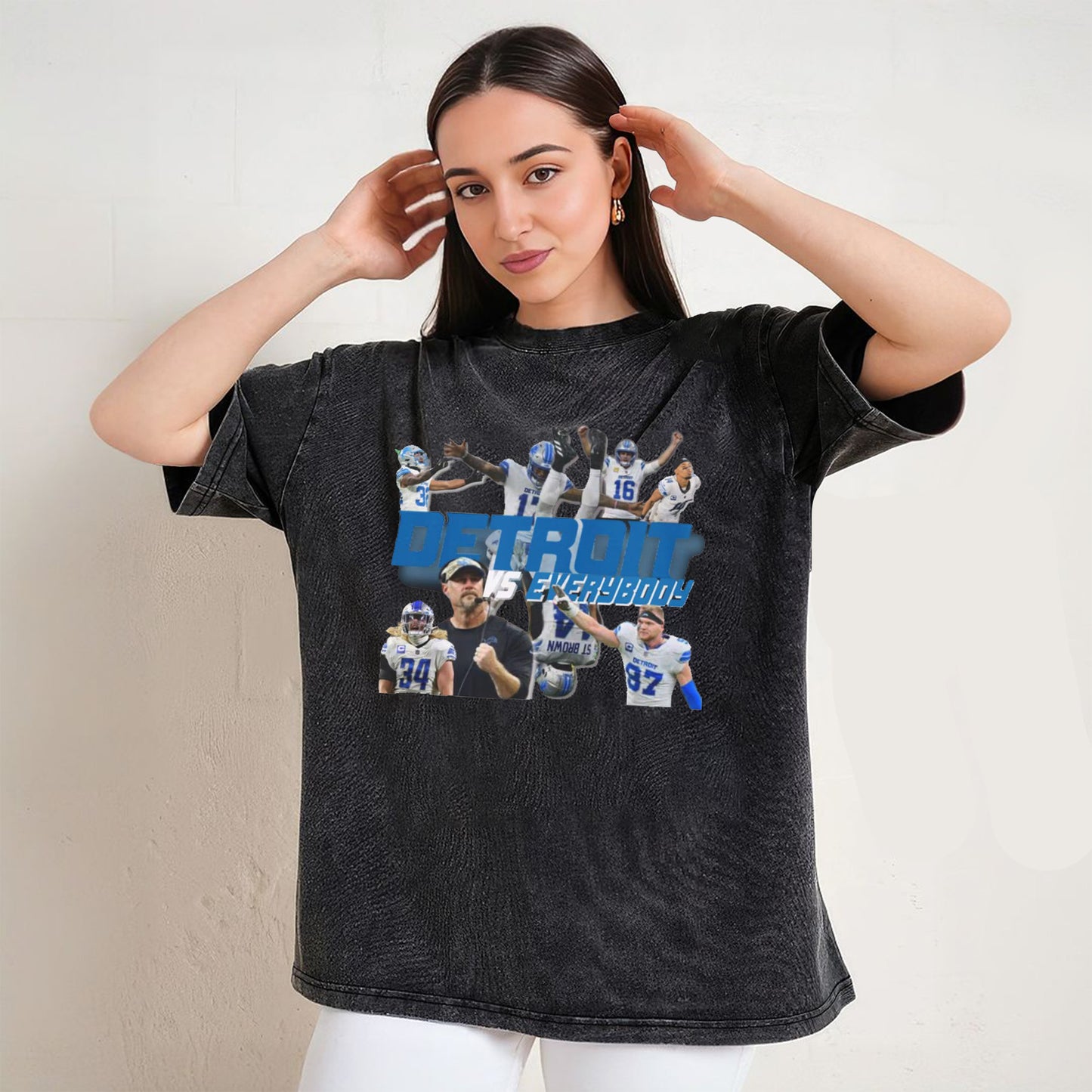 Detroit football team player T-Shirt/Sweatshirt