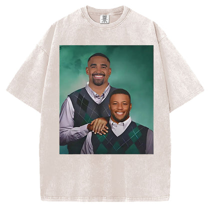 Jalen Hurts & Saquon Barkley Funny T-shirt/Sweatshirt