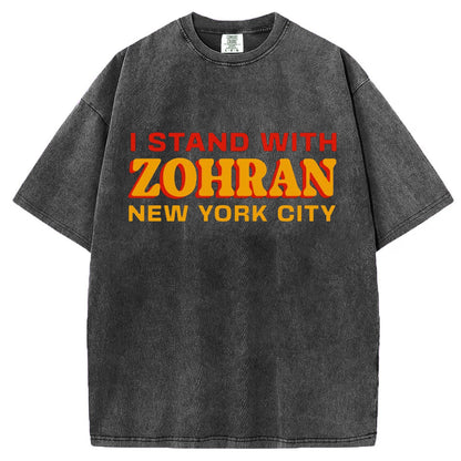I Stand With Zohran T-shirt/Sweatshirt