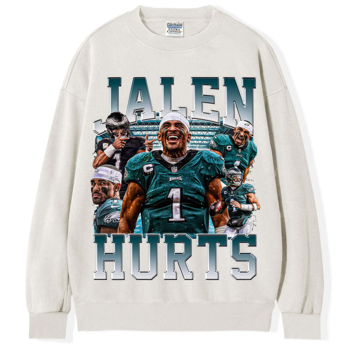 Vintage 90s Jalen Hurts T-Shirt/Sweatshirt