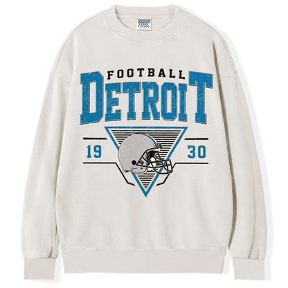 Detroit Football Vintage Style T-Shirt/Sweatshirt