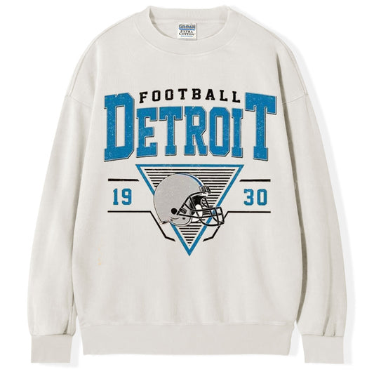Detroit Football Vintage Style T-Shirt/Sweatshirt