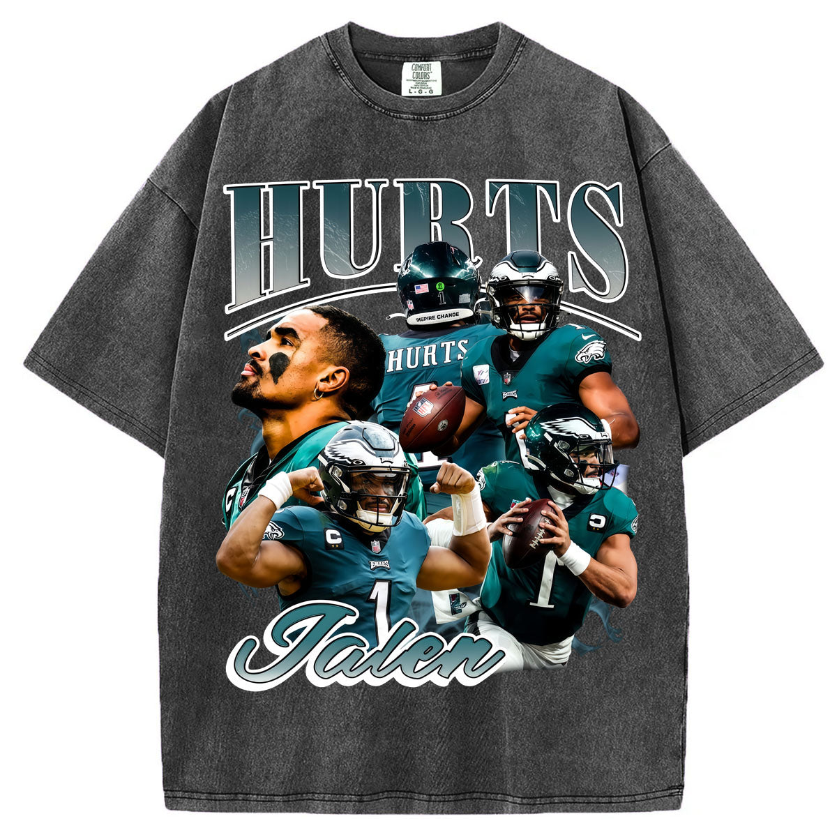 Vintage 90s Jalen Hurts T-Shirt/Sweatshirt