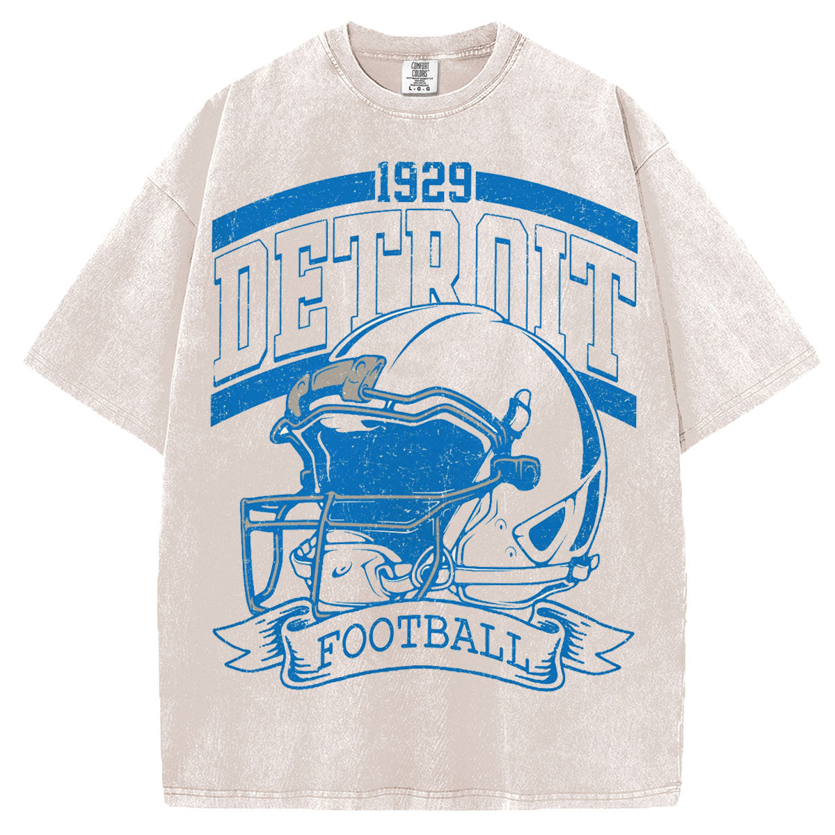 Vintage 90s Style Detroit Football T-Shirt/Sweatshirt