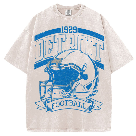 Vintage 90s Style Detroit Football T-Shirt/Sweatshirt