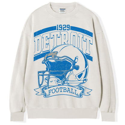Vintage 90s Style Detroit Football T-Shirt/Sweatshirt