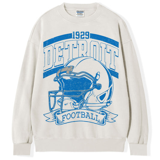 Vintage 90s Style Detroit Football T-Shirt/Sweatshirt