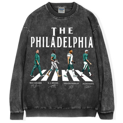 The Philadelphia Walking Road Signatures T-Shirt/Sweatshirt