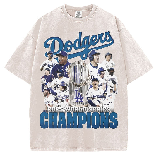 Dodgers 2025 World Series Champions Vintage T-Shirt/Sweatshirt