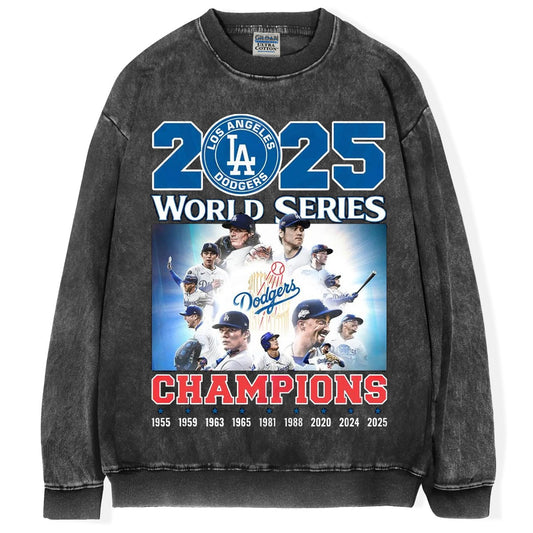 LA Dodgers 2025 World Series Champions T-Shirt/Sweatshirt