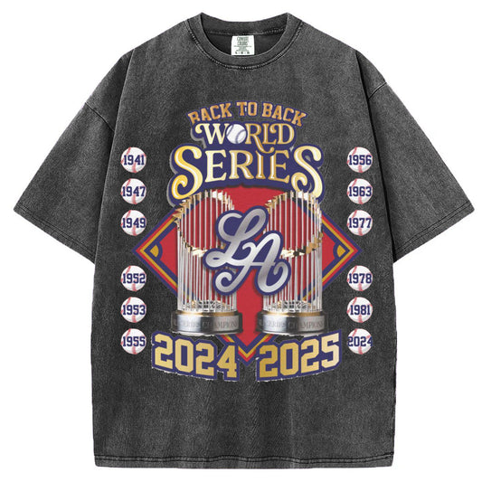Back to Back Champions LA Baseball T-Shirt/Sweatshirt