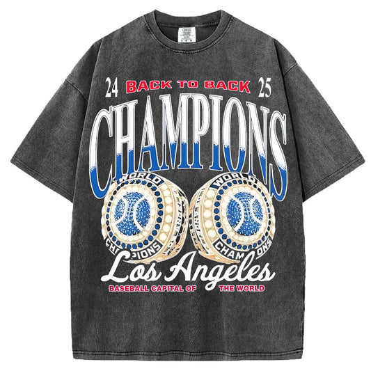 La Baseball Back to Back Champs T-Shirt/Sweatshirt